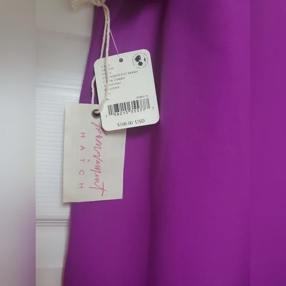 FP Movement x Hatch Never Better Maternity Leggings/Fluorescent Berry - Picture 7 of 10